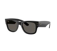 Ray - Ban Unisex Ray - Ban A$AP ROCKY RB0840S MEGA WAYFARER 6826J5 Lunettes de soleil Acétate Noir Carré Normale