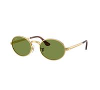 Ray - Ban Unisex Ray - Ban A$AP Rocky RB3931 001/4E Lunettes de soleil Métal Or Vert Pillow Normale