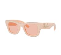 Ray - Ban Unisex Ray - Ban A$AP Rocky RB4940BP WAYFARER PUFFER 688984 Lunettes de soleil Nylon Beige Rose Carré Normale