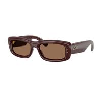 Ray-Ban Lunettes de soleil RB4944 Unisexe Brun foncé Taille 55 mm Lot de 2