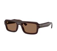 Ray - Ban Unisex Ray - Ban A$AP Rocky RB4954 689673 Lunettes de soleil Nylon Marron Marron Pilote Normale