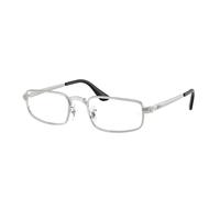 Ray - Ban Unisex Ray - Ban A$AP Rocky RX3927V 2501 Montures optiques Métal Argent Transparent Ronde Normale