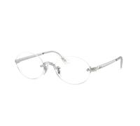 Ray - Ban Unisex Ray - Ban A$AP Rocky RX3929V 2501 Montures optiques Métal Argent Transparent Carré Normale