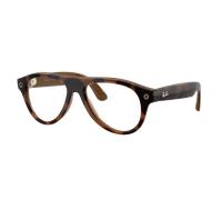 RAY-BAN Meta Gen 3 Aviator - Lunettes Connectées IA - Havana | Plus de 8 h de batterie, 6 microphones, monture fine - verres Transitions® transparents à Brun