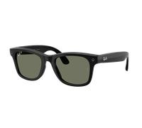 Meta - Lunettes Connectées Ray-Ban Wayfarer Gen3 Grande Noir Polarisé Vert