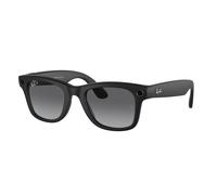 Ray - Ban Unisex Meta RW4006 Wayfarer 601ST3 Lunettes de soleil Injecté Noir Gris Carré Polarisé Ombré