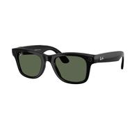 Ray-Ban Lunettes connectées Meta Wayfarer (Gen 2) IA Noir brillant Taille grande