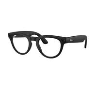Ray - Ban Unisex Ray - Ban Meta RW4013 Headliner 601SSB - GEN 2 Montures optiques Injecté Noir Pantos Anti-lumière bleue Antireflet