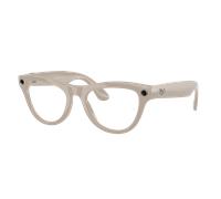 Meta Ray-Ban Lunettes connectées Skyler Gen 1 Gen S Transitions gris Monture gris poudré