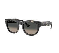 Ray - Ban Unisex Ray - Ban RB0298S MEGA HAWKEYE 133371 Lunettes de soleil Acétate Tortue Gris Carré Normale Ombré
