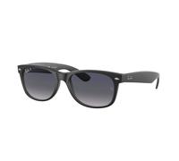Ray - Ban Unisex Ray - Ban RB2132 NEW WAYFARER 601S78 Lunettes de soleil Injecté Noir Bleu Carré Polarisé Ombré