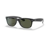 Ray - Ban Unisex Ray - Ban RB2132 NEW WAYFARER 622 Lunettes de soleil Injecté Noir Vert G15 Carré Normale