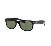 Ray - Ban Unisex Ray - Ban RB2132M NEW WAYFARER SCUDERIA FERRARI COLLECTION F60131 Lunettes de soleil Nylon Noir G15 Carré Normale