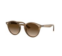 Ray - Ban Unisex Ray - Ban RB2180 616613 Lunettes de soleil Injecté Marron Marron Ronde Normale Ombré
