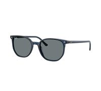 Ray - Ban Unisex Ray - Ban RB2197 ELLIOT 143762 Lunettes de soleil Acétate Bleu Bleu Carré Normale