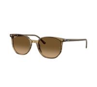 Ray - Ban Unisex Ray - Ban RB2197 ELLIOT 1439M2 Lunettes de soleil Acétate Vert Marron Carré Polarisé