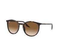 Ray - Ban Unisex Ray - Ban RB2204 902/51 Lunettes de soleil Acétate Tortue Marron Pantos Normale Ombré
