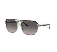 Ray - Ban Unisex Ray - Ban RB2205 BILL ONE 1376M3 Lunettes de soleil Acétate Marron Gris Géométrique Polarisé Ombré