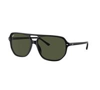 Ray - Ban Unisex Ray - Ban RB2205 BILL ONE 901/31 Lunettes de soleil Acétate Noir Vert Géométrique Normale