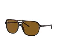 Ray - Ban Unisex Ray - Ban RB2205 BILL ONE 902/33 Lunettes de soleil Acétate Tortue Marron Géométrique Normale