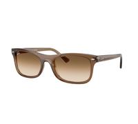 Ray - Ban Unisex Ray - Ban RB2226 664051 Lunettes de soleil Acétate Marron Marron Carré Normale Nuancé