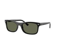 Ray - Ban Unisex Ray - Ban RB2226 901/58 Lunettes de soleil Acétate Noir Vert Carré Polarisé