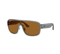 Ray - Ban Unisex Ray - Ban RB2229 6904BB Lunettes de soleil Acétate Gris Carré Polarisé