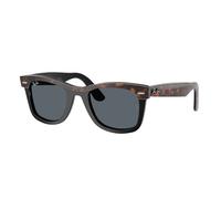 Ray - Ban Unisex Ray - Ban RB2240 WAYFARER 1441R5 Lunettes de soleil Acétate Marron Bleu Carré Normale