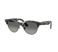 Ray - Ban Unisex Ray - Ban RB2341 CLUBMASTER WAY 143371 Lunettes de soleil Acétate Havane Gris Carré Normale Ombré