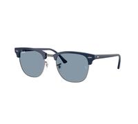 Ray - Ban Unisex Ray - Ban RB3016 CLUBMASTER 687956 Lunettes de soleil Acétate Bleu Bleu Carré Normale