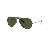 Ray - Ban Unisex Ray - Ban RB3025 AVIATOR 004/58 Lunettes de soleil Métal Gris G15 Pilote Polarisé