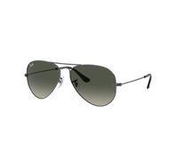 Ray - Ban Unisex Ray - Ban RB3025 AVIATOR 004/71 Lunettes de soleil Métal Gris Gris Pilote Normale