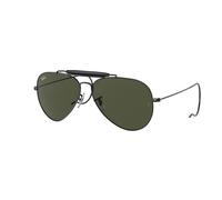 Ray - Ban Unisex Ray - Ban RB3030 OUTDOORSMAN I L9500 Lunettes de soleil Métal Noir G15 Pilote Normale