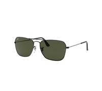 Ray - Ban Unisex Ray - Ban RB3136 CARAVAN 004 Lunettes de soleil Métal Gris G15 Carré Normale