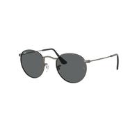 Ray - Ban Unisex Ray - Ban RB3447 ROUND METAL 9229B1 Lunettes de soleil Métal Gris Gris Ronde Normale