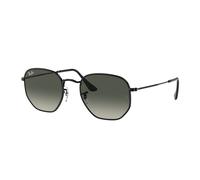Ray - Ban Unisex Ray - Ban RB3548 HEXAGONAL 002/71 Lunettes de soleil Métal Noir Gris Géométrique Normale Ombré