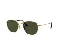 Ray - Ban Unisex RB3548N HEXAGONAL 001/58 Lunettes de soleil Métal Or G15 Géométrique Polarisé