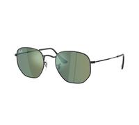 Ray - Ban Unisex Ray - Ban RB3548N HEXAGONAL 002/68 Lunettes de soleil Acier Noir Géométrique Normale