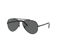 Ray - Ban Unisex Ray - Ban RB3625 NEW AVIATOR 002/B1 Lunettes de soleil Métal Noir Gris Pilote Normale