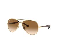 Ray - Ban Unisex Ray - Ban RB3675 001/51 Lunettes de soleil Métal Or Marron Pilote Normale Ombré