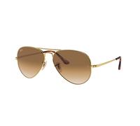 Ray - Ban Unisex Ray - Ban RB3689 AVIATOR METAL II 914751 Lunettes de soleil Métal Or Pilote Normale Ombré