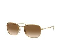 Ray - Ban Unisex Ray - Ban RB3706 001/51 Lunettes de soleil Métal Or Marron Pillow Normale