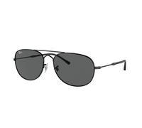 Ray - Ban Unisex Ray - Ban RB3735 BAIN BRIDGE 002/B1 Lunettes de soleil Métal Noir Gris Pilote Normale
