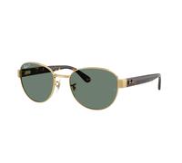 Ray - Ban Unisex Ray - Ban RB3766CH 001/O9 Lunettes de soleil Métal Or Gris Carré Polarisé