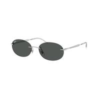 Ray - Ban Unisex Ray - Ban RB3767 003/87 Lunettes de soleil Métal Argent Gris Ronde Normale