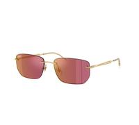 Ray - Ban Unisex Ray - Ban RB3768 001/D0 Lunettes de soleil Métal Or Violet Géométrique Miroir
