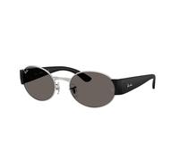 Ray - Ban Unisex Ray - Ban RB3770 003/B1 Lunettes de soleil Métal Argent Gris Ronde Normale
