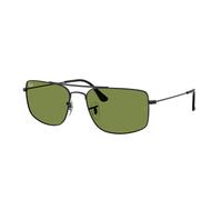 Ray - Ban Unisex Ray - Ban RB3779 EXPLORER 3 002/4E Lunettes de soleil Métal Noir Vert Carré Normale