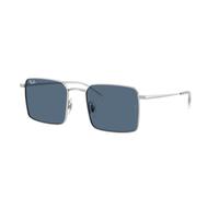 Ray - Ban Unisex Ray - Ban RB3782 003/80 Lunettes de soleil Métal Argent Bleu Carré Normale