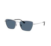 Ray - Ban Unisex Ray - Ban RB3783 003/80 Lunettes de soleil Métal Argent Bleu Géométrique Normale
